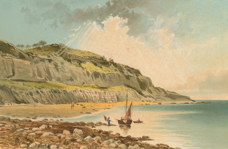 Luccombe Bay--Isle of Wight door English School