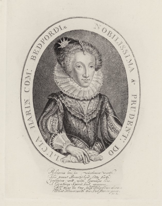 Lucy Harrington, Gravin van Bedford door English School