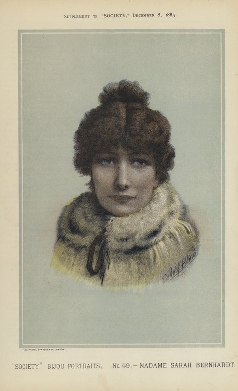 Madame Sarah Bernhardt door English School