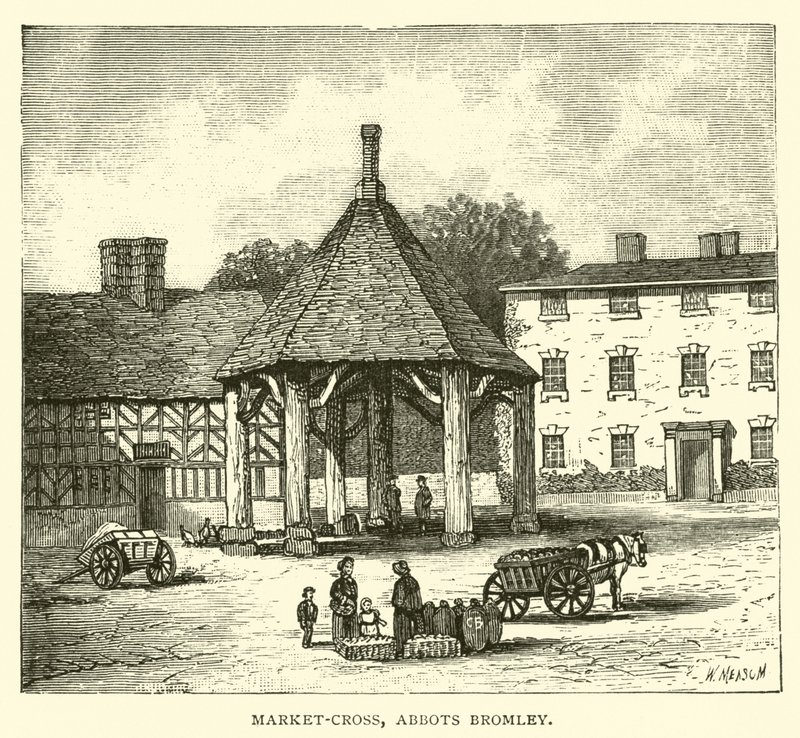 Marktkruis, Abbots Bromley door English School