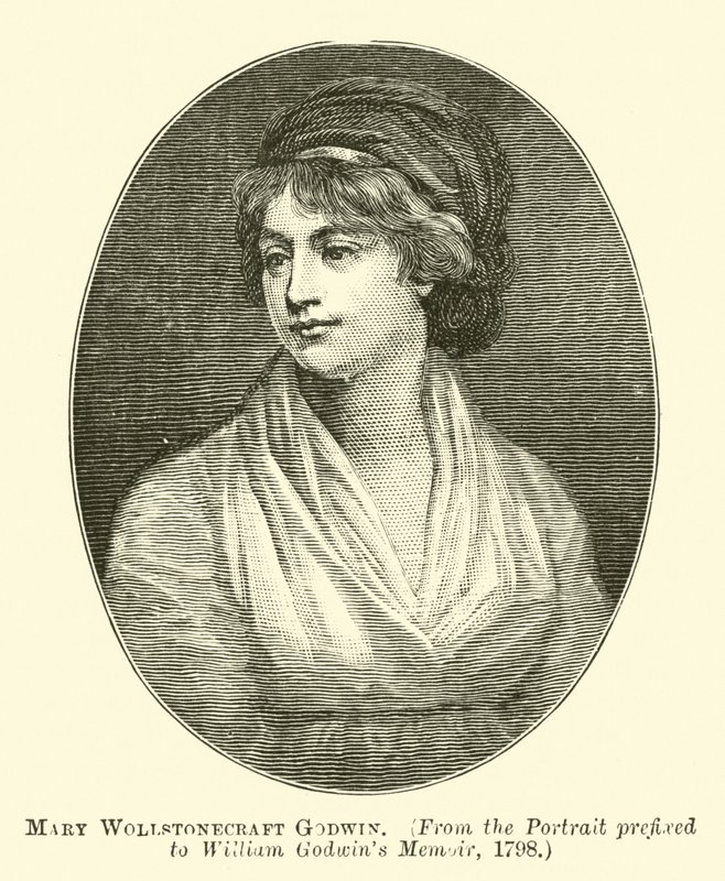 Mary Wollstonecraft Godwin door English School