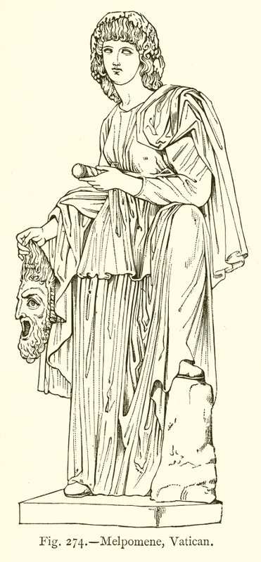 Melpomene, Vaticaan door English School