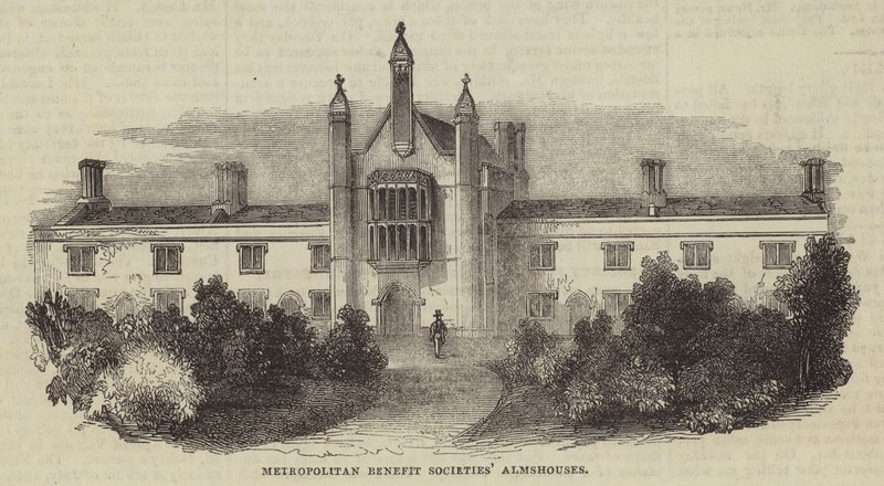 Metropolitan Benefit Societies Almshouses door English School