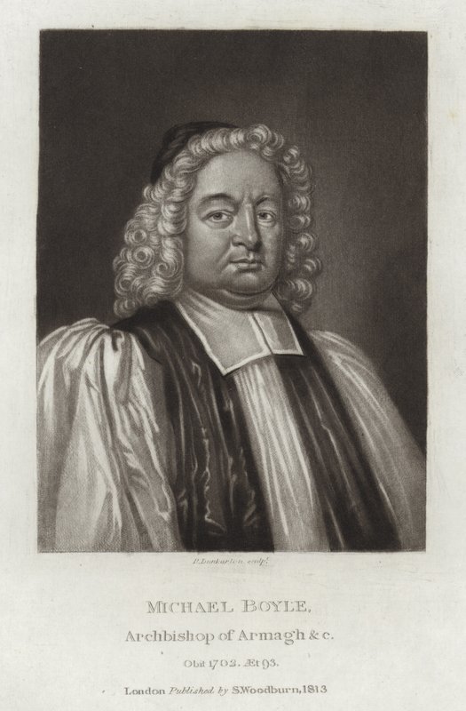 Michael Boyle door English School