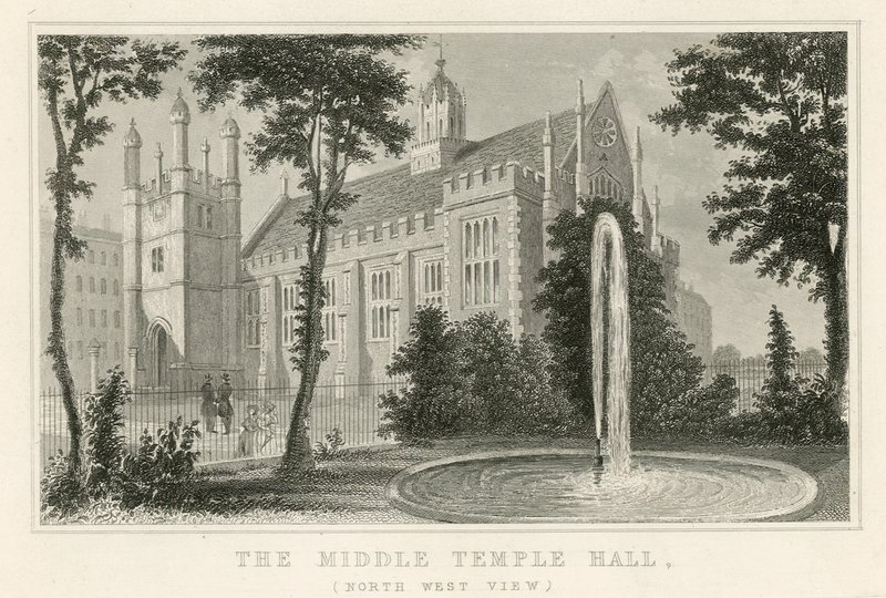 Middle Temple Hall door English School