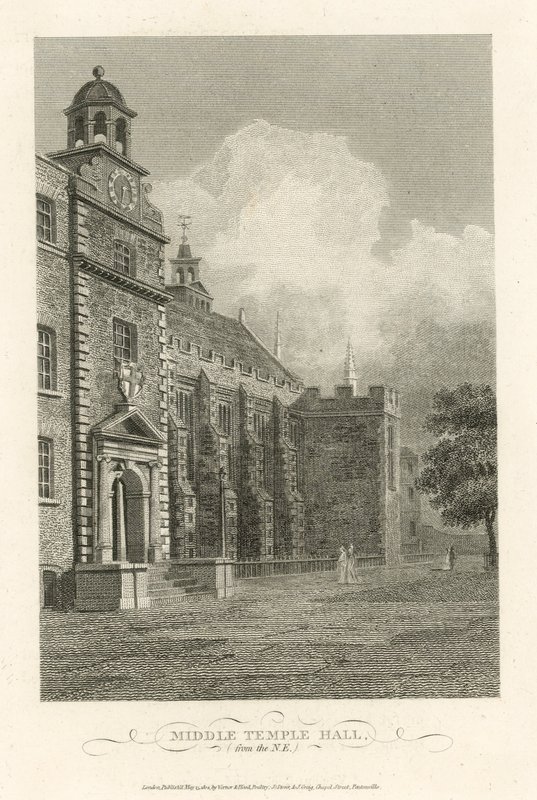 Middle Temple Hall door English School