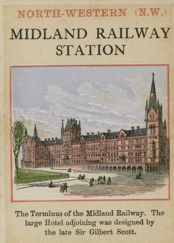 Midland Treinstation, St Pancras, Londen door English School