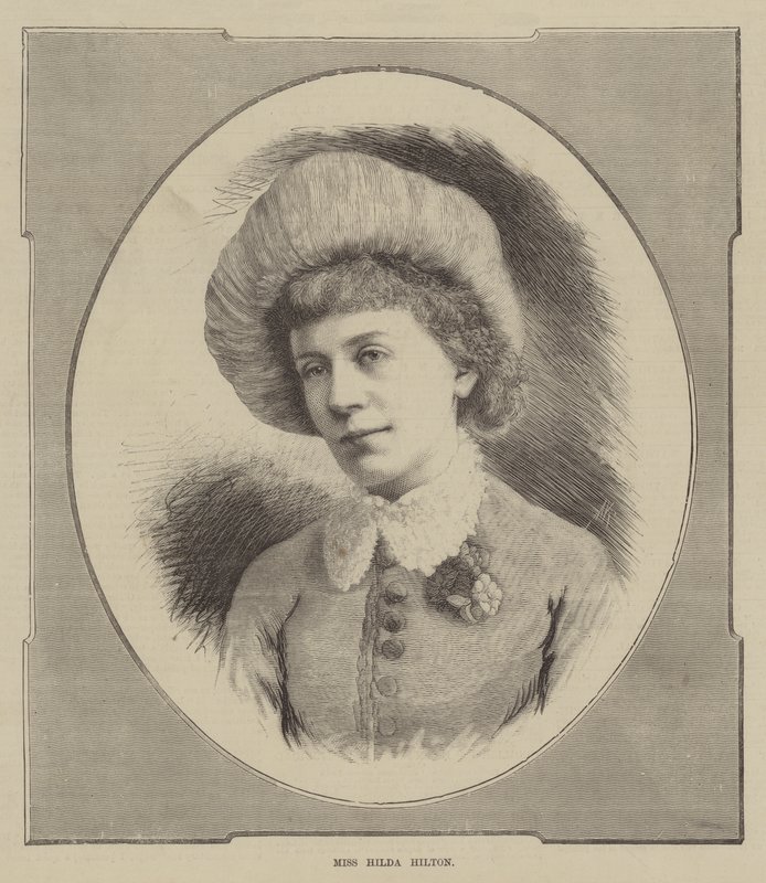 Miss Hilda Hilton door English School