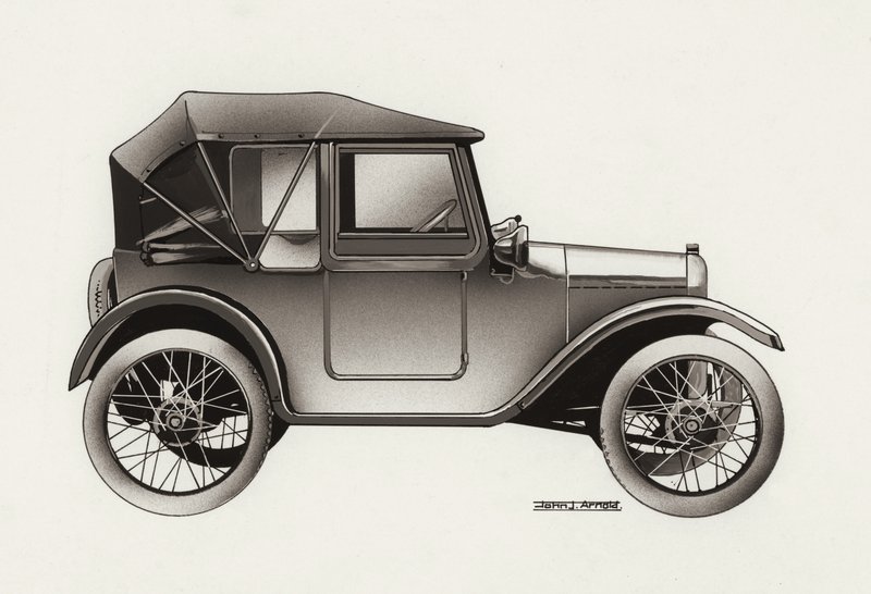 Model T Ford door English School