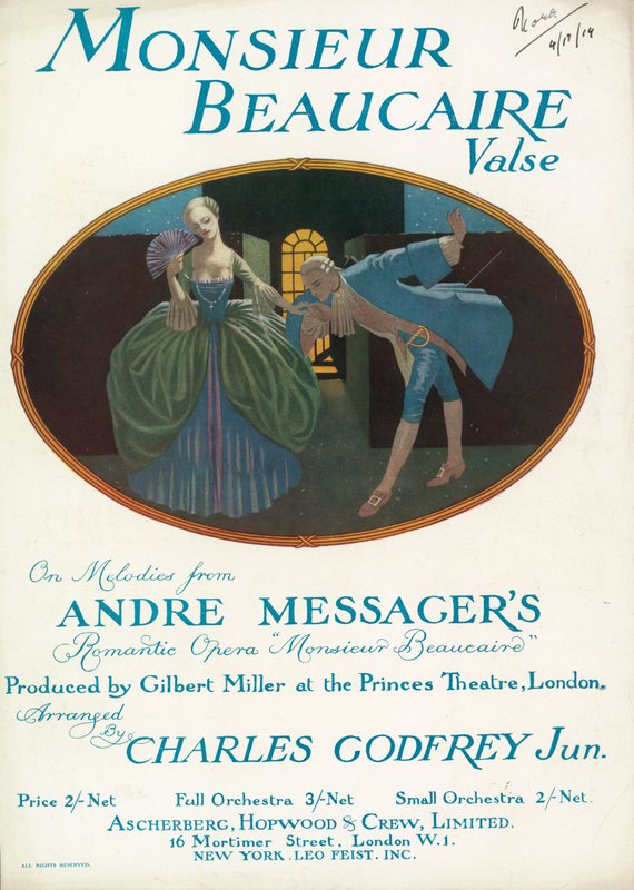 Monsieur Beaucaire-wals door English School