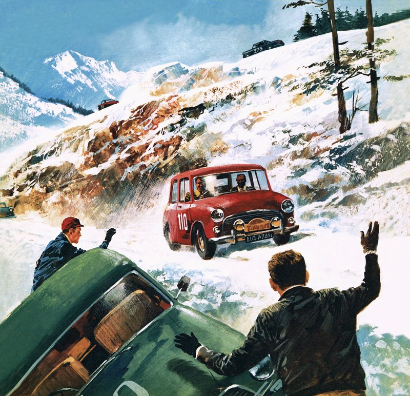 Monte Carlo rally door English School