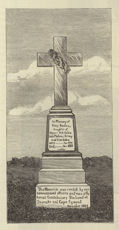 Monument in Upunka, Nieuw-Zeeland door English School