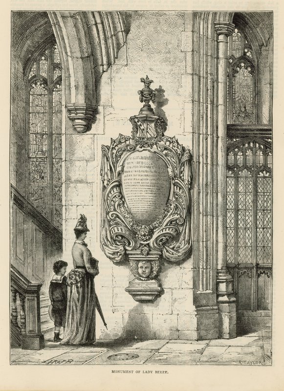 Monument van Lady Berry door English School