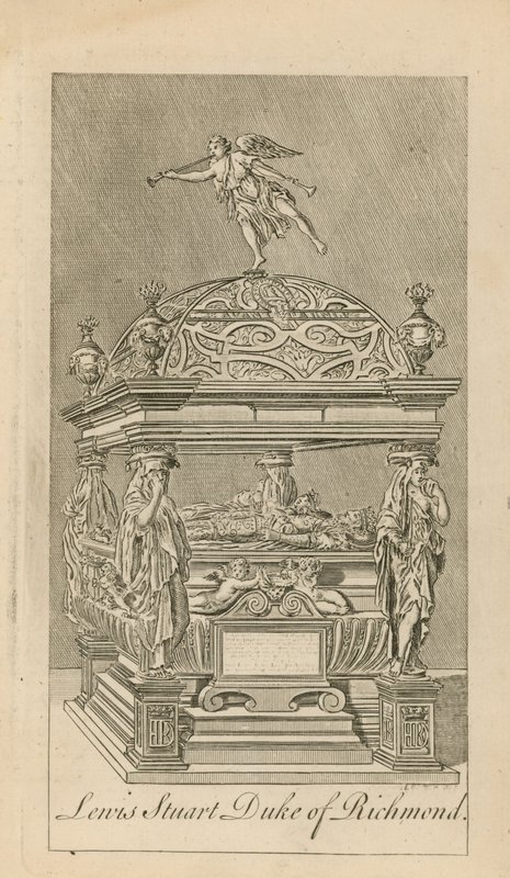 Monument voor Lewis Stuart, Hertog van Richmond door English School
