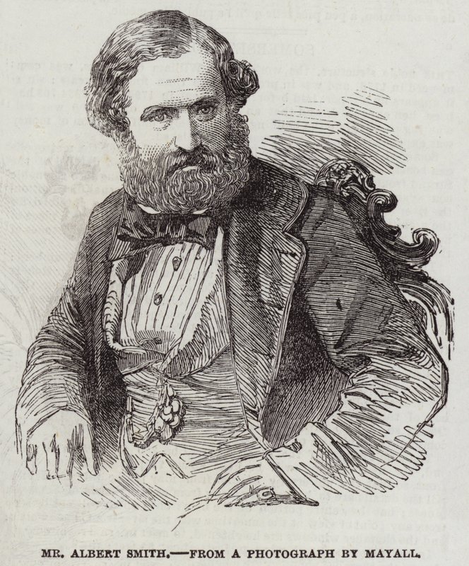 De heer Albert Smith door English School