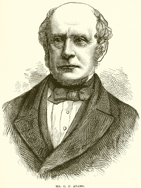 Mr. C. F. Adams door English School