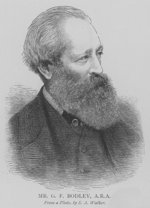 Mr G F Bodley, ARA door English School