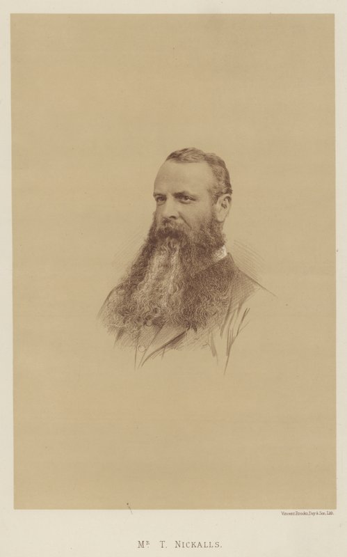 De heer T Nickalls (litho) door English School