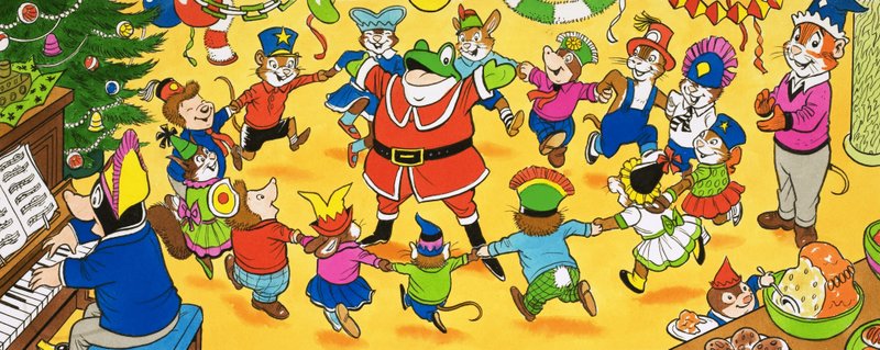 De kerstfeest van meneer Pad door English School