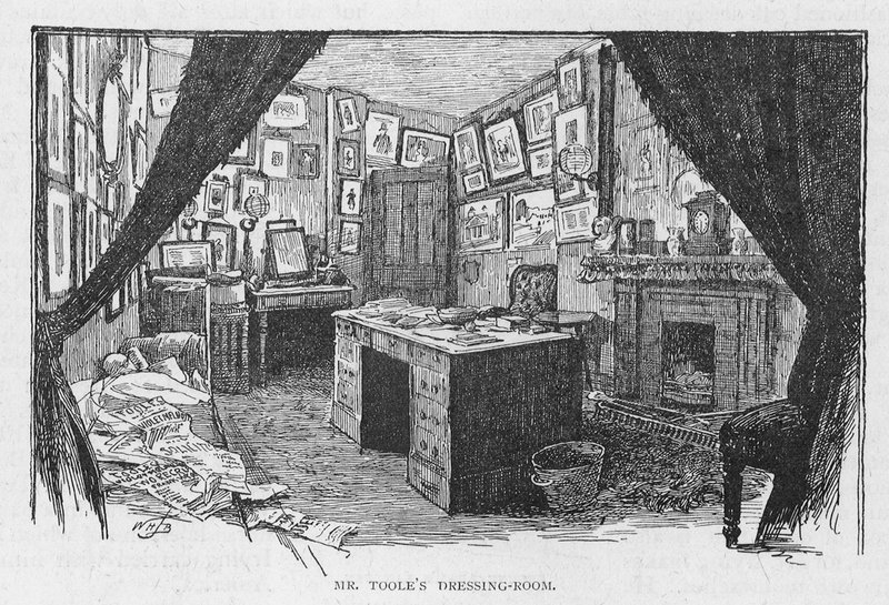 Kleedkamer van Mr Toole door English School