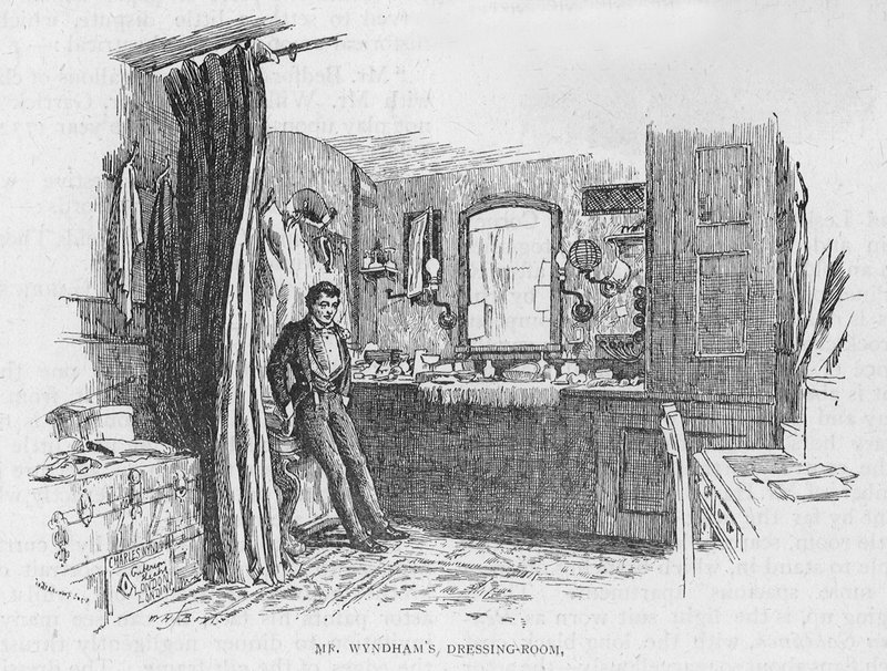Kleedkamer van Mr Wyndham door English School