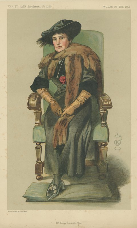 Mevrouw George Cornwallis-West door English School