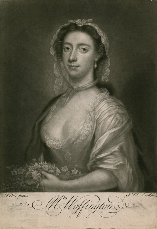 Mevrouw Woffington, actrice door English School