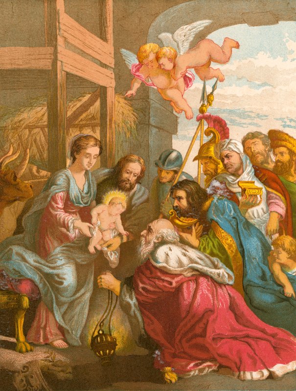 Geboorte van Christus door English School