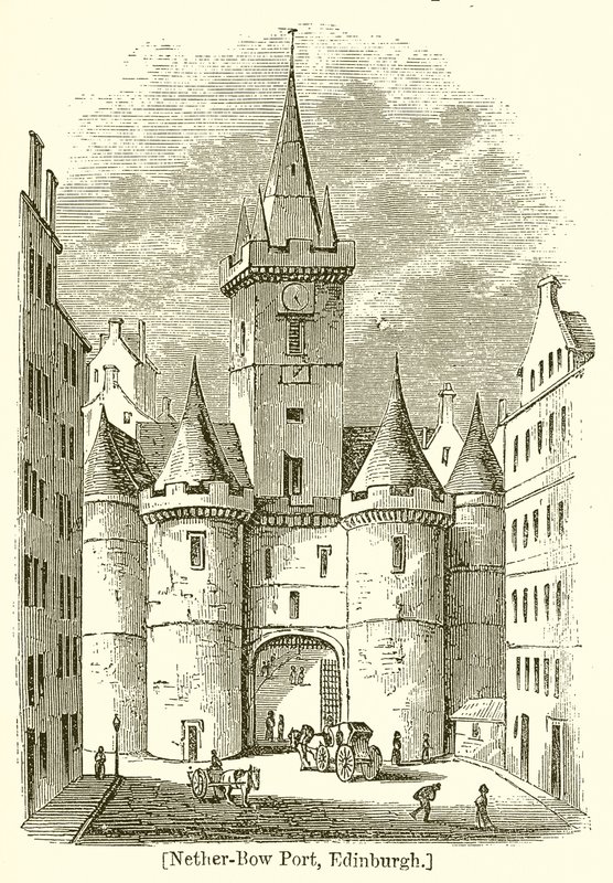 Nether-Bow Port, Edinburgh door English School