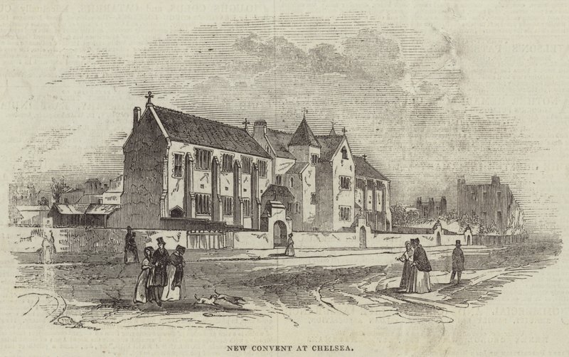 Nieuw klooster in Chelsea door English School