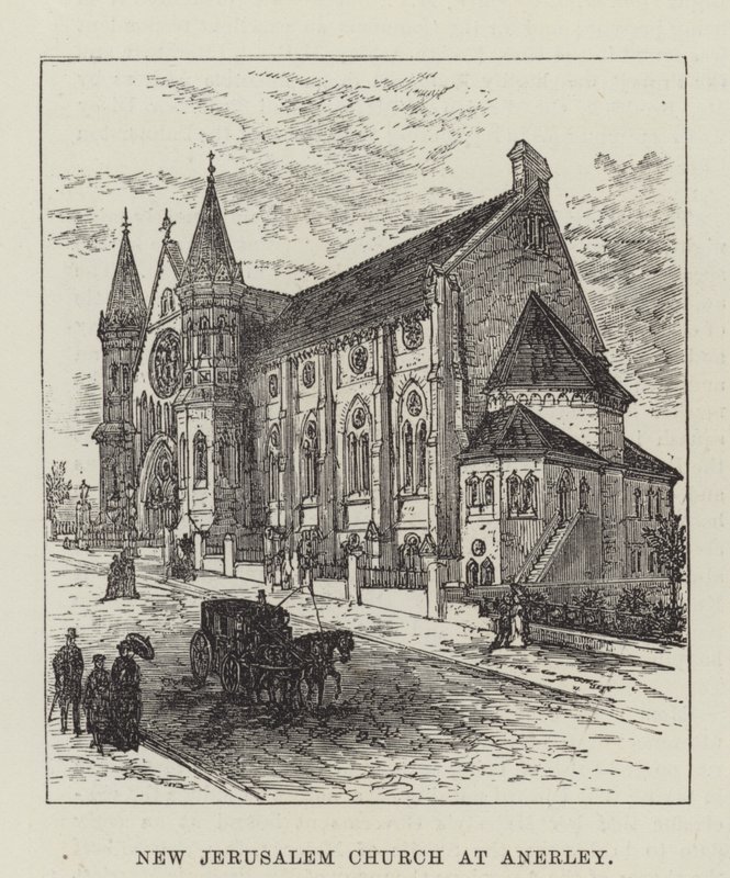 De Nieuwe Jeruzalemkerk in Anerley door English School
