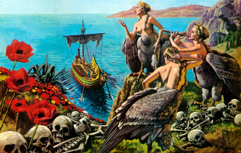 Odysseus en de Sirenen door English School