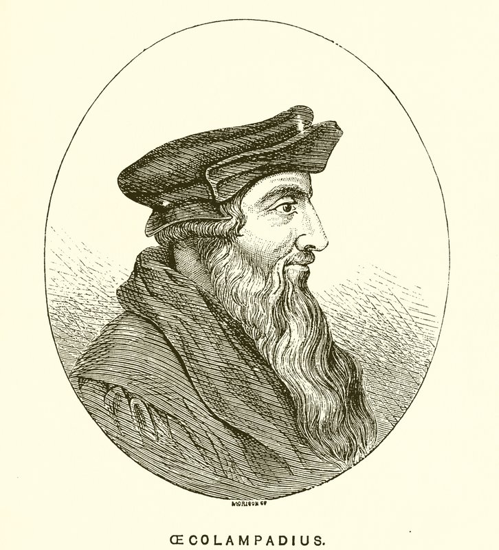 Oecolampadius door English School