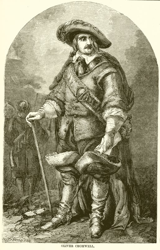 Oliver Cromwell door English School