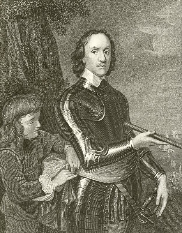 Oliver Cromwell door English School