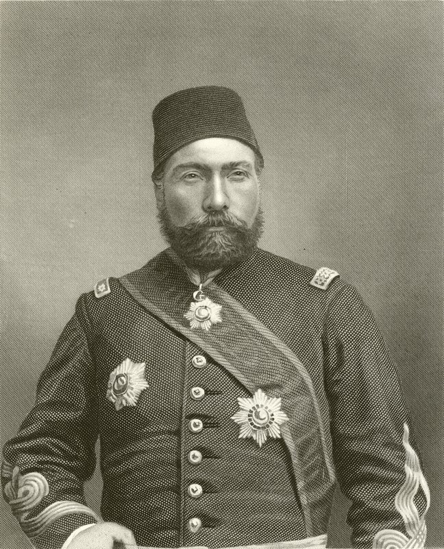 Osman Pasha door English School