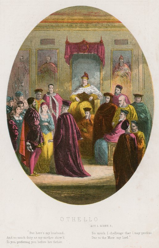 Othello, Act 1 scène iii door English School