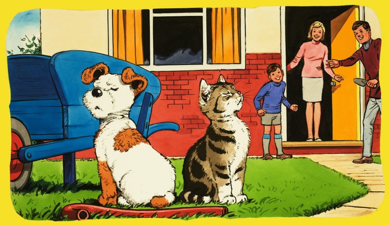Paddy Paws door English School