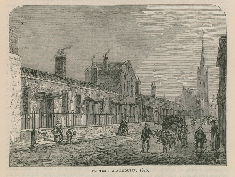 Palmers armenhuizen in Westminster door English School