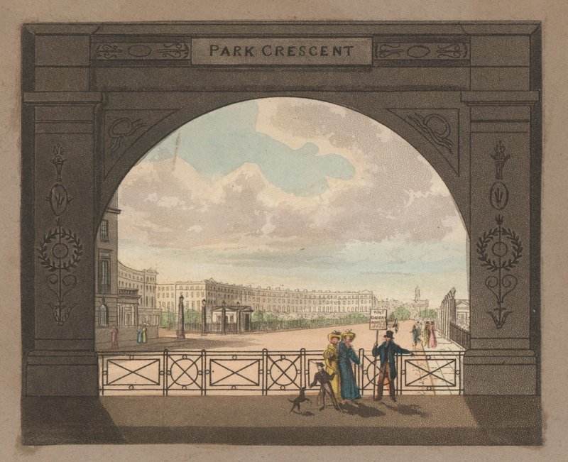 Park Crescent, Regents Park door English School