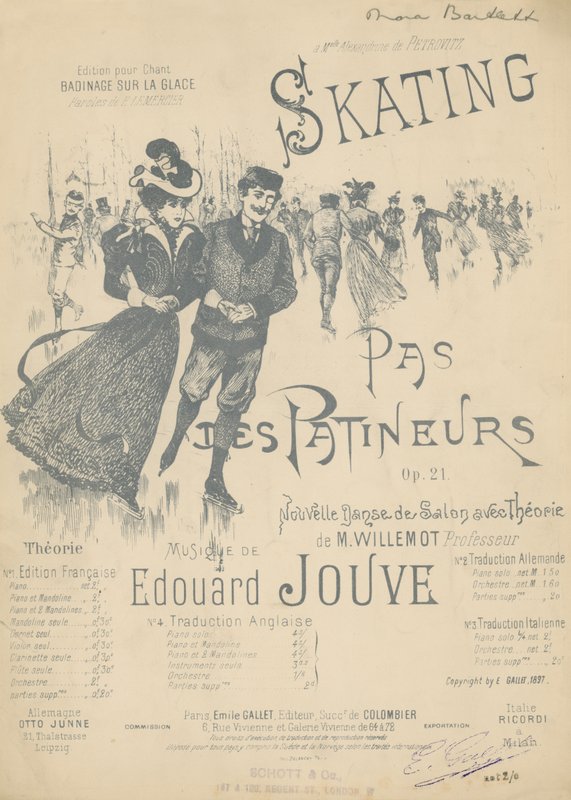 Pas Des Patineurs door English School