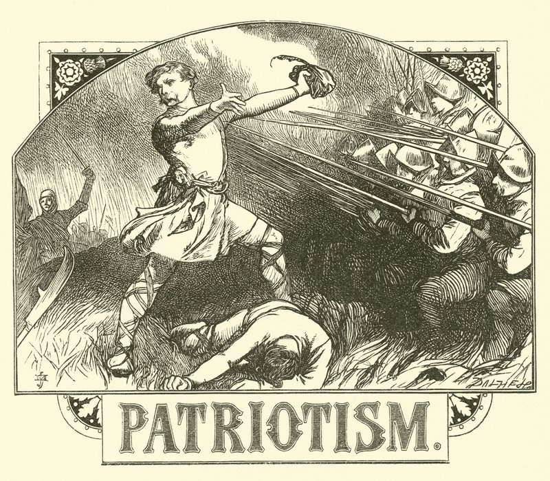 Patriottisme door English School