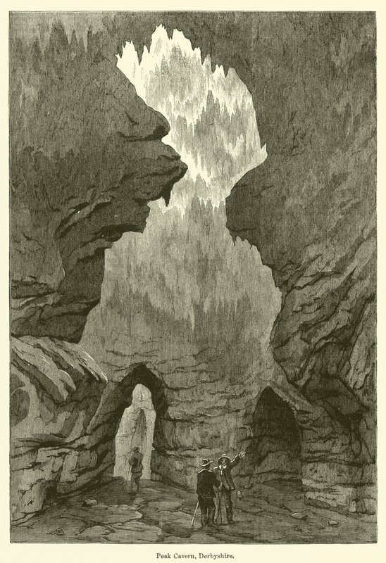 Peak Cavern, Derbyshire door English School