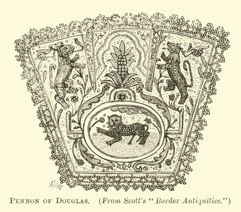 Vaandel van Douglas door English School