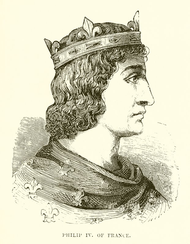 Filips IV van Frankrijk door English School