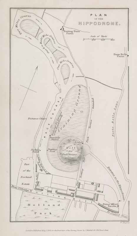 Plan van de Hippodrome door English School
