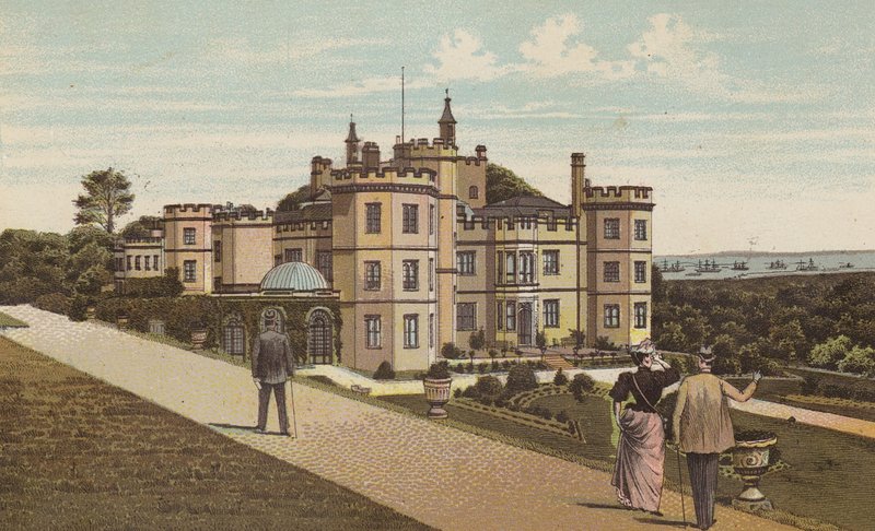 Plymouth: Mount Edgcumbe House door English School