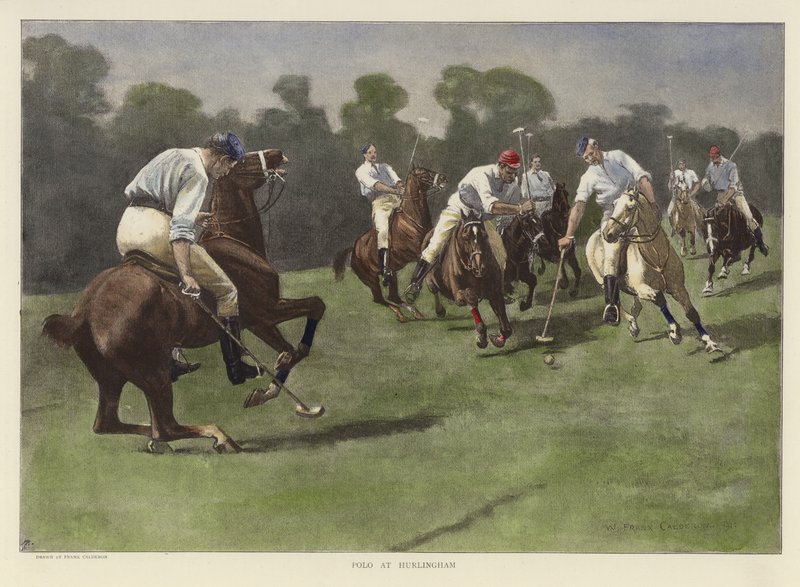 Polo in Hurlingham door English School