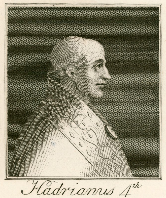 Paus Adrianus IV door English School