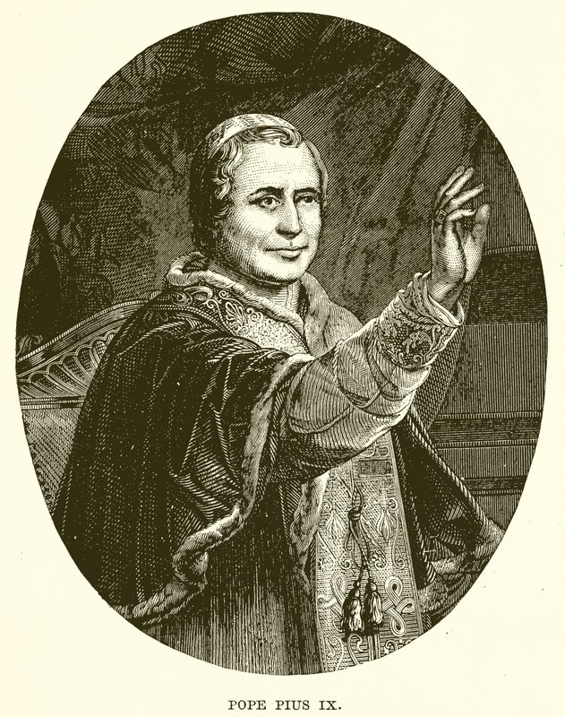 Paus Pius IX door English School